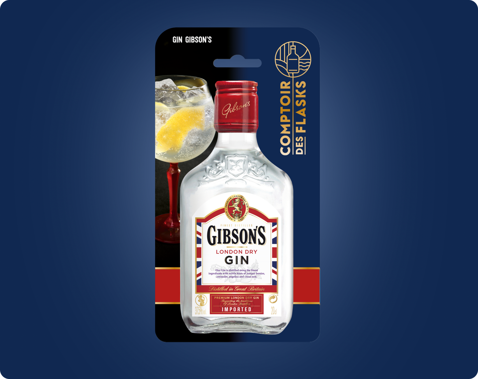 Gibson's Gin 35cl — livraison Toulouse nuit